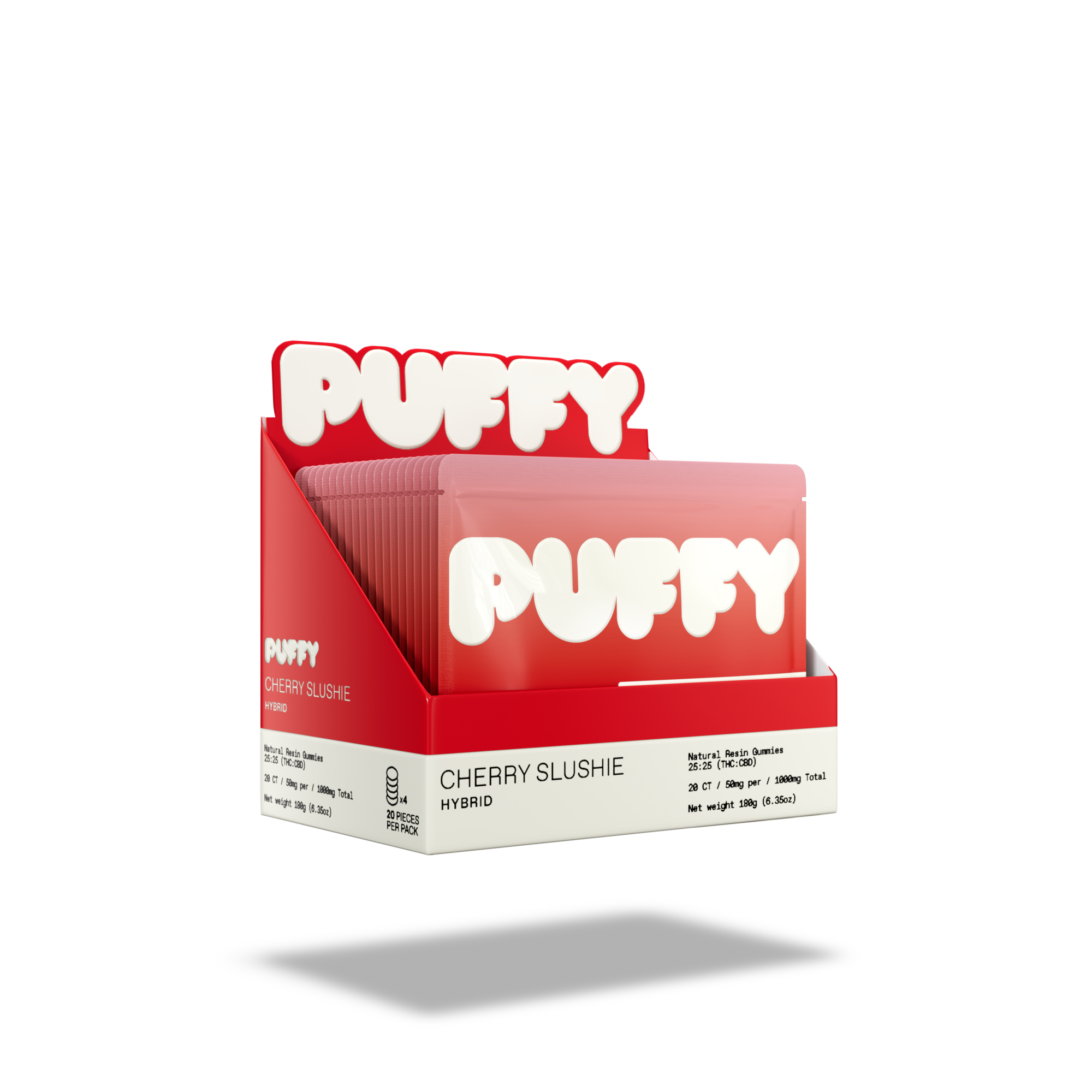 THC Gummies Cherry Slushie (Hybrid) – 3