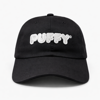 Puffy Logo Hat (Black)